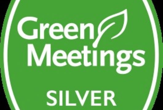 GREEN MEETINGS SILVER AWARD!